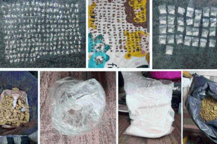 SSC CDMX detiene a 14 personas y asegura más de 1,500 dosis de droga en cinco cateos