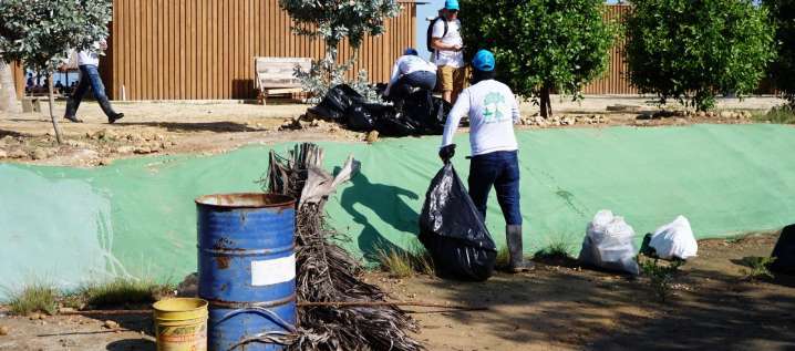 9,2 toneladas de desechos fueron retirados en la ciénaga de Mallorquín