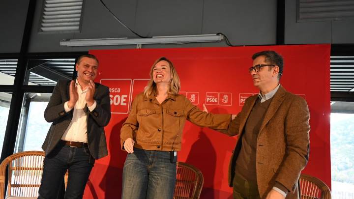 Pilar Alegría, sobre la manifestación del PP: "Aún no les he visto manifestarse por la sanidad pública"