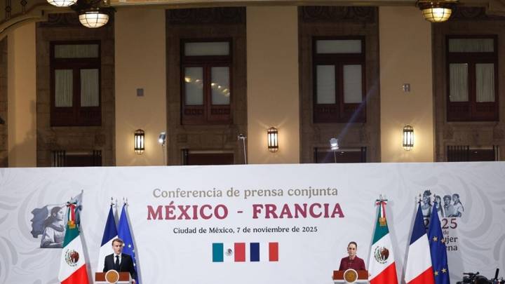 Claudia Sheinbaum y Emmanuel Macron: "se abre un nuevo capítulo estratégico"