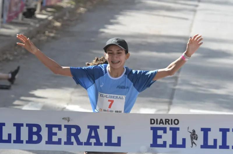 VIDEO. La friense Nélida Peñaflor ganó los 21K del Maratón del Diario EL LIBERAL