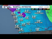 Wednesday will bring a small slide in temperatures, and a build