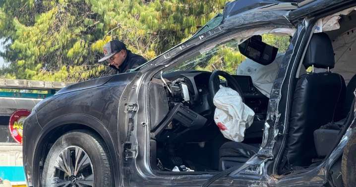 VIDEO: Fatal accidente vial deja 4 muertos en la Autopista México-Cuernavaca; habrían quedado prensadas