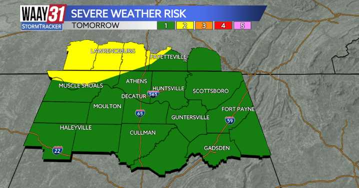 An unsettled weather pattern starts tomorrow
