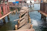 Nueve familias zulianas quedan incomunicadas por caída de puente en Santa Rosa de Agua