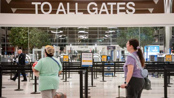 What TNairports impacted by government shutdown? See list