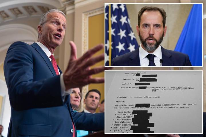 Bill to end government shutdown would let senators snooped on by Jack Smith seek up to $500K