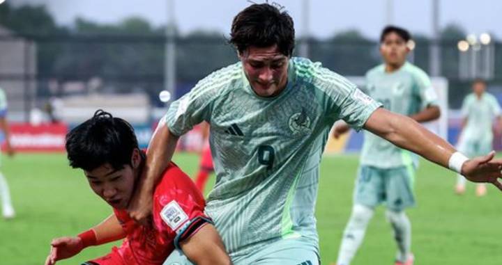 Corea del Sur sorprende a México Sub