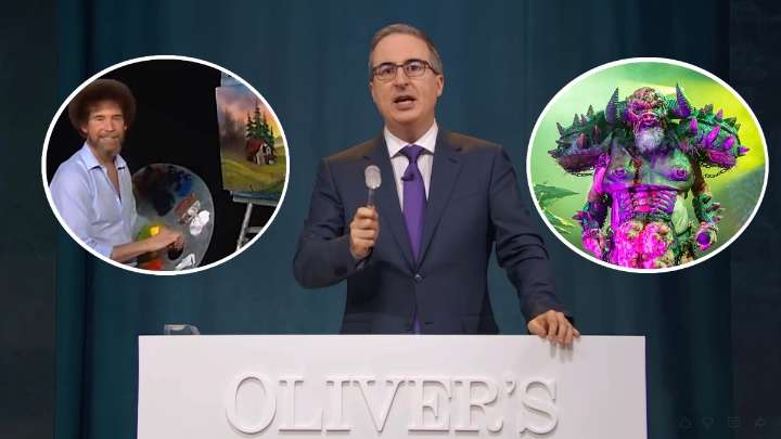 John Oliver Auction Raises $1.5 Million Thanks to Bob Ross, GWAR