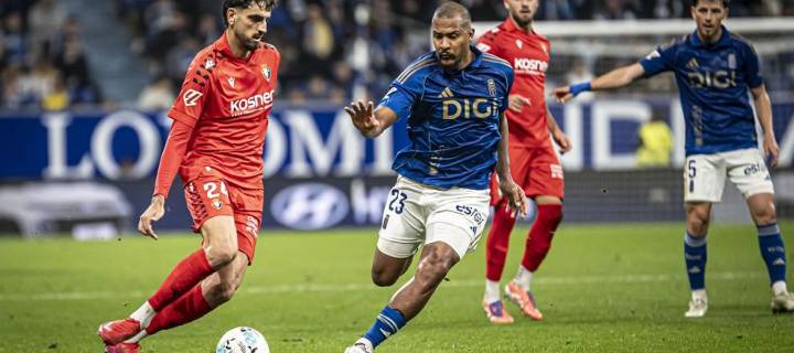 Oviedo de Rondón igualó con el Osasuna