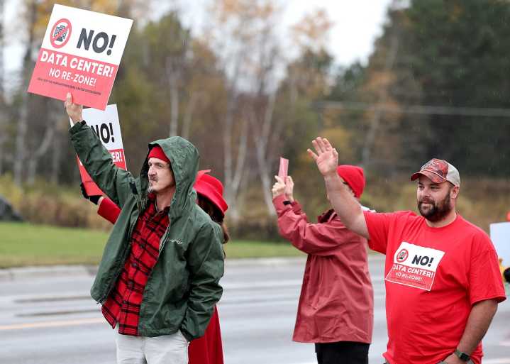 Data center critics take Hermantown to court