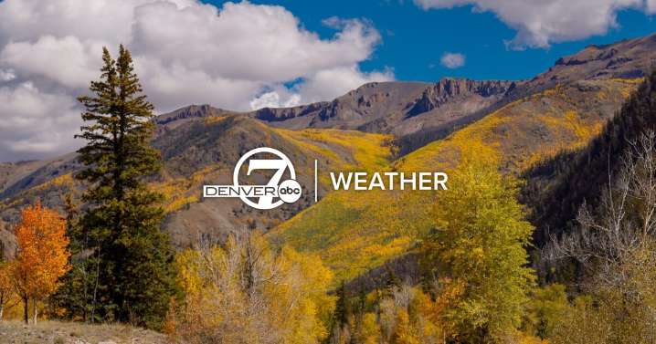 A weak cold front rolls through Colorado Wednesday