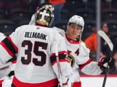 Senators steal two points in OT win over Philadelphia Flyers