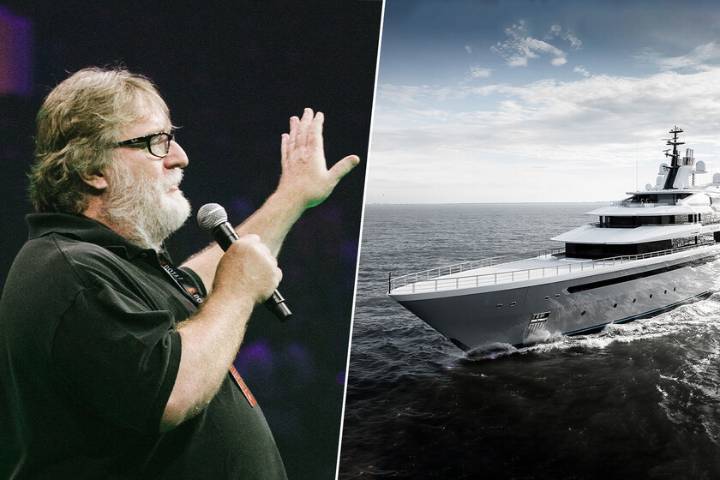 Spa, un hospital y 15 PC gaming: el sorprendente equipamiento del nuevo superyate de 500 millones de dólares del fundador de Valve