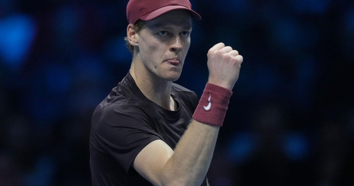 Jannik Sinner beats Alex de Minaur to reach ATP Finals championship match