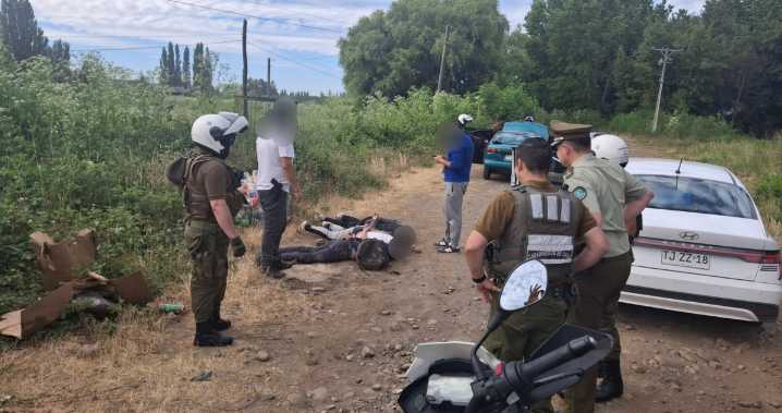 Detienen a 5 personas tras operativo en 3 comunas de Ñuble: algunos tenían órdenes de detención