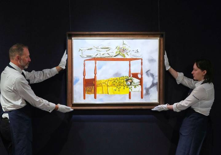 $54.7M sale of Frida Kahlo self-portrait breaks auction record for female artists