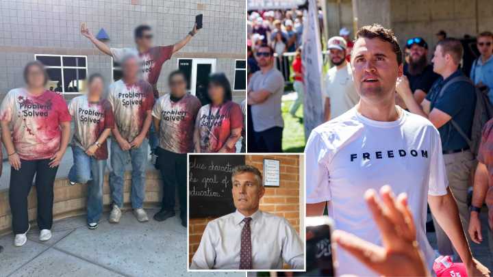 Vail School District at the centre of Charlie Kirk shirt controversy hits back at online agitators who doxxed and threatened teachers