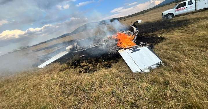 Se desploma avioneta en Purépero, Michoacán; reportan cinco heridos