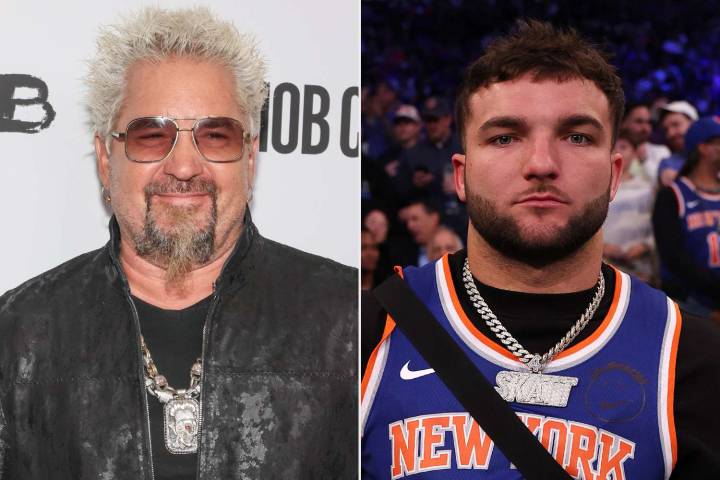 Guy Fieri Teaches Cam Skattebo How to Eat a Taco