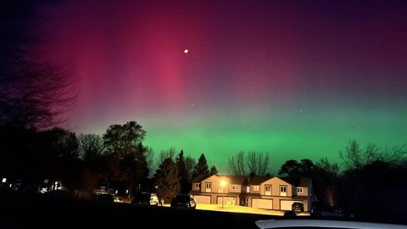 A severe solar storm is painting northern lights across the sky as far south as Florida