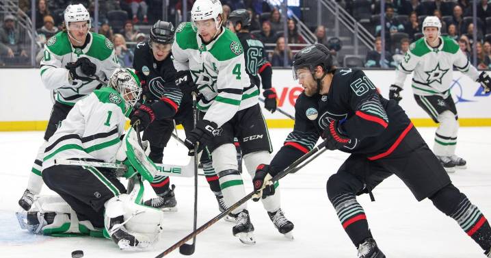 Dallas Stars beat Seattle Kraken 3