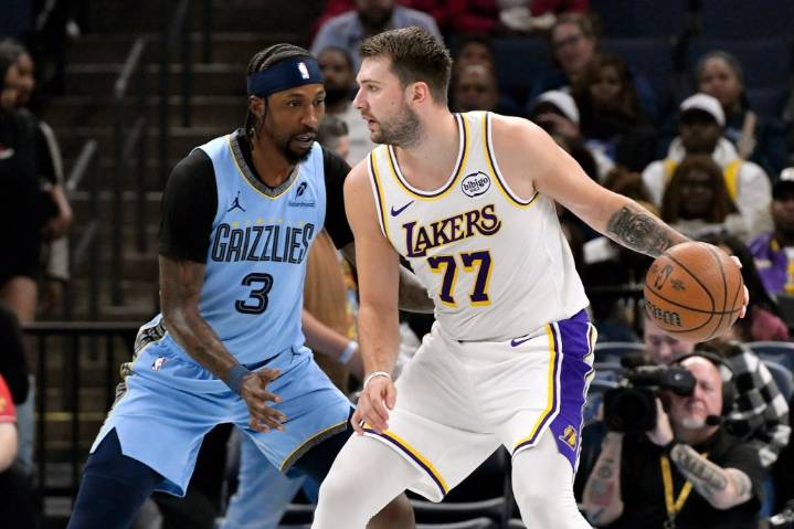 Lakers’ Luka Doncic, Marcus Smart rejoin lineup against Grizzlies