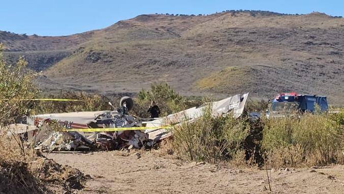 Murieron piloto y copiloto por accidente de avioneta en Santa Isabel
