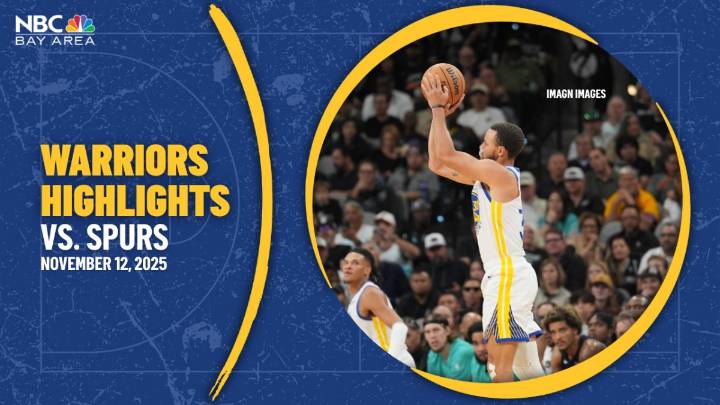 NBA Highlights: Golden State Warriors 125, San Antonio Spurs 120