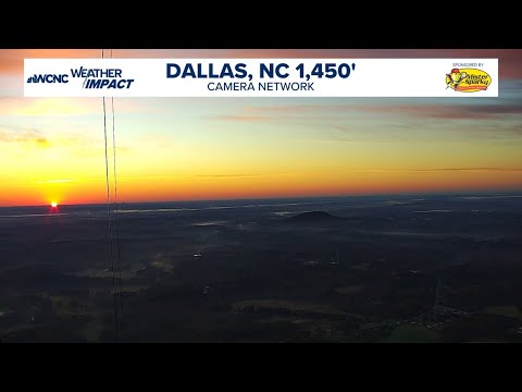 Charlotte, NC sunrise cam | Friday, Nov. 7, 2025