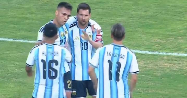 Lautaro-Messi; Messi-Lautaro, la fórmula del gol contra Angola