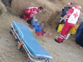 Agricultor se agitó de más mientras trabaja y murió minutos después