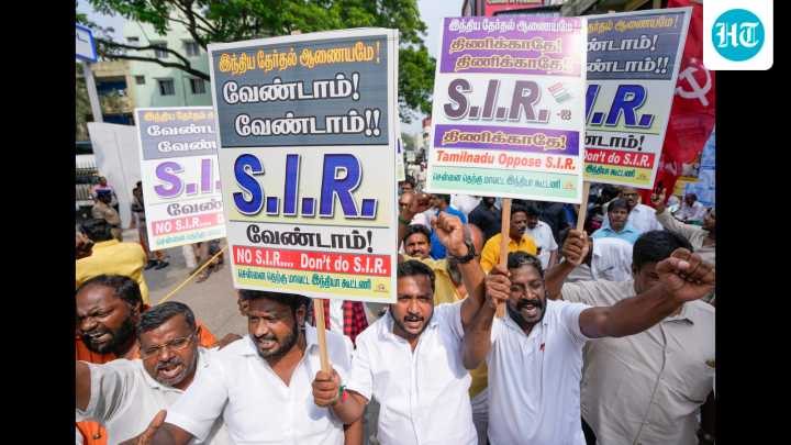 Revenue dept staff to boycott SIR work in TN citing overload
