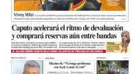 La tapa del Diario PERFIL del domingo 9 de noviembre de 2025