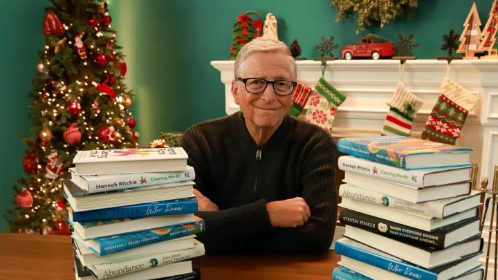 Bill Gates reveló 5 libros imperdibles para leer en Navidad y Año Nuevo; brillan distintos géneros