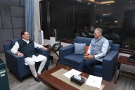 LG Kavinder Gupta Calls On Union Health Minister JP Nadda In Delhi