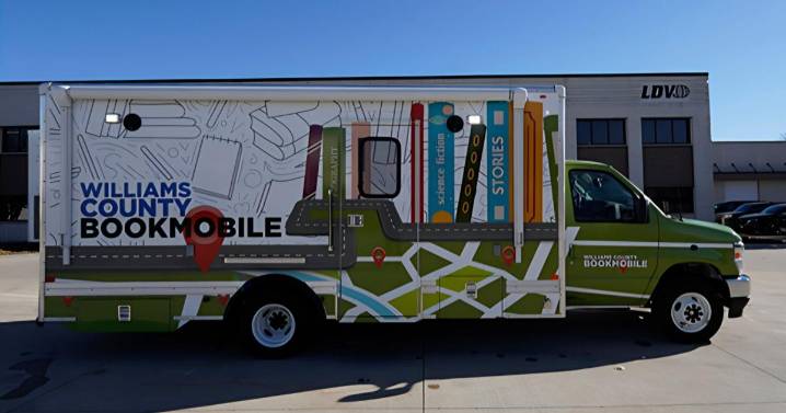 New Williams County Bookmobile arrives Dec. 2