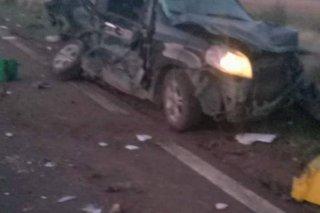 FATAL ACCIDENTE! Dos muertos en choque frontal en Corrientes (IMÁGENES)
