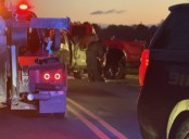 Pickup trucks crash in Shenango Township, two injured