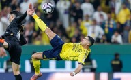 Cristiano Ronaldo reacts with three-word message to his bicycle kick goal for Al Nassr vs Al Khaleej