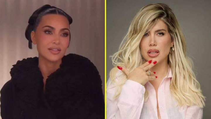 Kim Kardashian protagonizó incómodo momento al ser comparada con Wanda Nara: Aprovechó de dar un consejo a la argentina