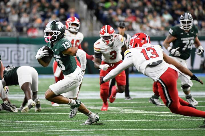 Maryland football season ends with loss to Michigan State