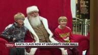 Santa has arrived at University Park Mall