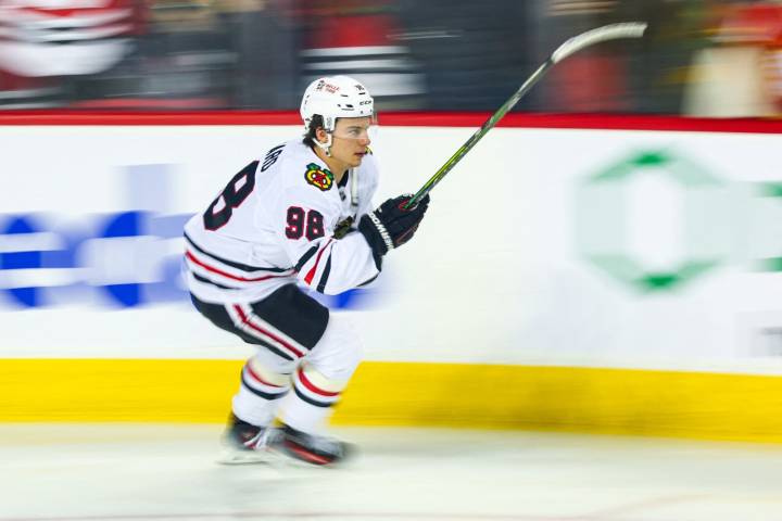 Connor Bedard's 4-point game leads Blackhawks past Flames - The Rink Live | Coverage of youth, junior, high school and college hockey