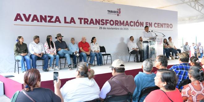 En Villa Luis Gil Pérez, cierra Javier May última audiencia pública de 2025; nueva forma de gobernar continuará a partir de enero del próximo año, sostiene
