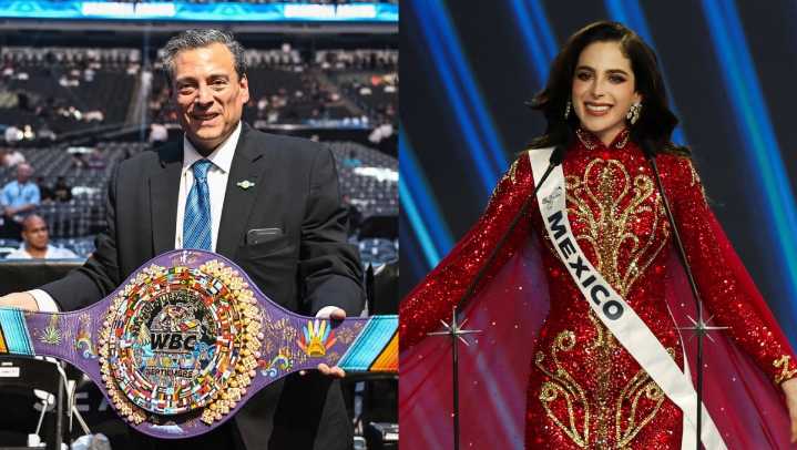 Mauricio Sulaimán felicita a Fátima Bosch por ganar el Miss Universo 2025