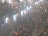 UP: People take a holy dip at Saryu Ghat during Kartik Poornima