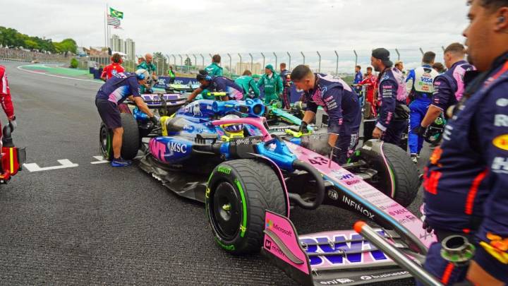 Una experiencia inédita: La Capital en una grilla de partida de Fórmula 1 en Interlagos