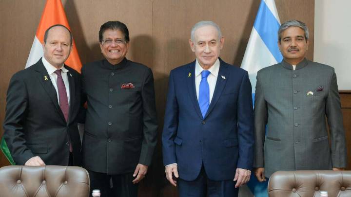 Goyal calls on Israeli President Isaac Herzog; discusses eco ties