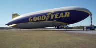 Goodyear Blimp visits Greenville for secret project
